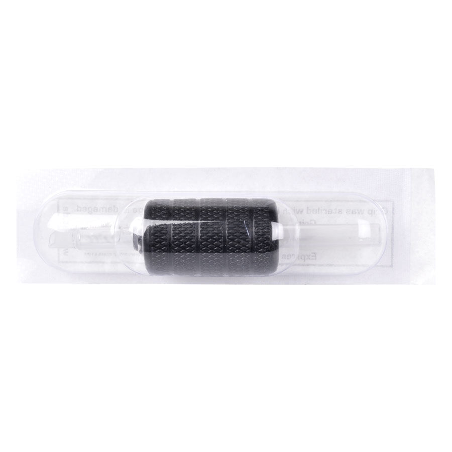 The Signature® - Disposable Clear Tip - Soft Riffle Rubber Grips Flat Tube
