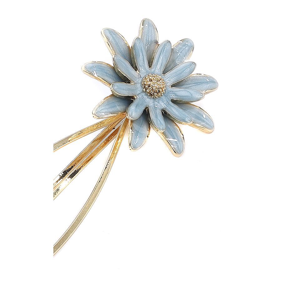 Blue Flower Hairclip