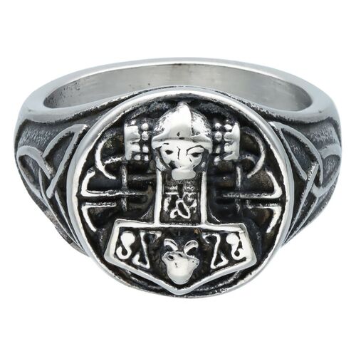 Celtic Thor Hammer Ring