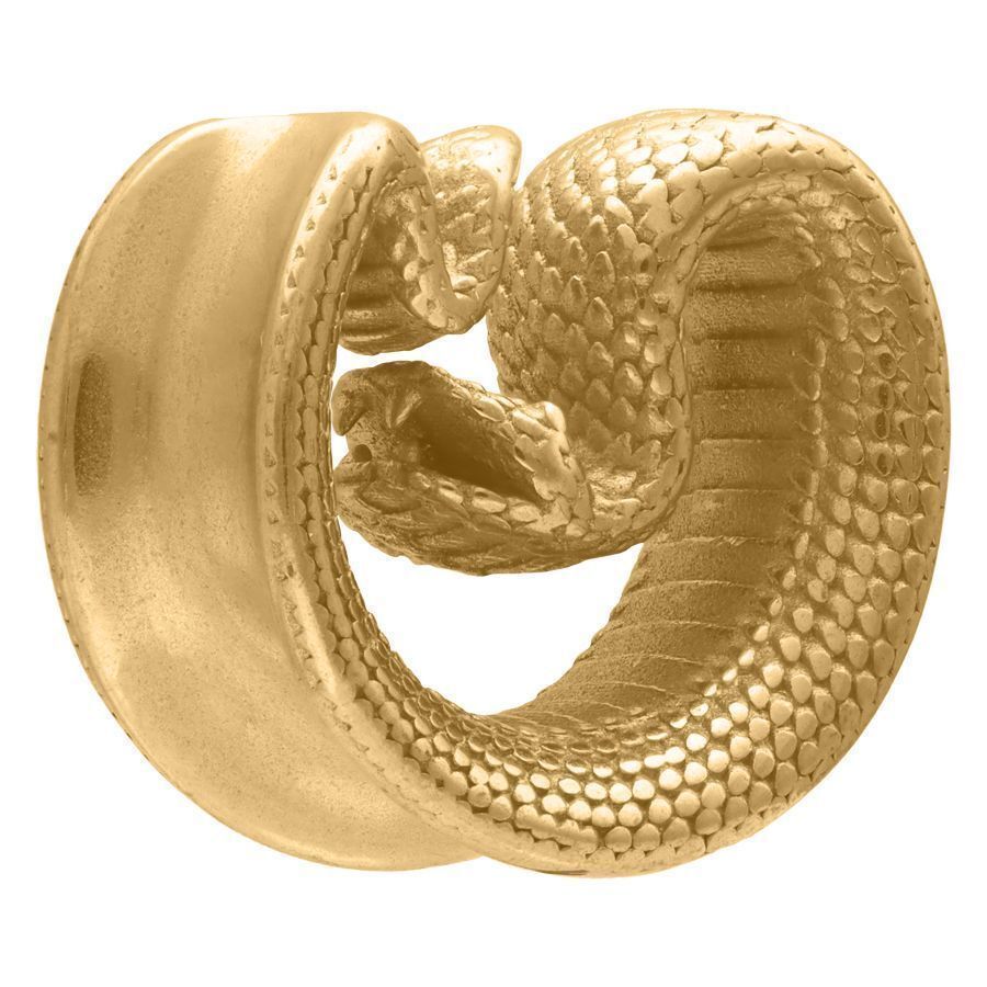 Ear Saddles Gold Snake