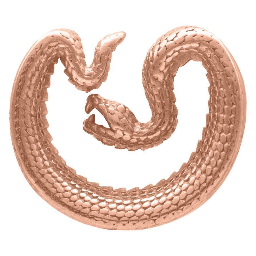 Ear Saddles Roségold Snake