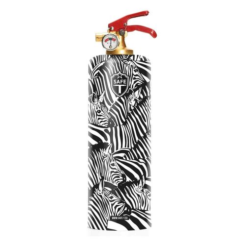 Feuerlöscher Zebra