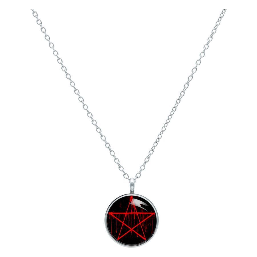 Bloody Pentagram Necklace