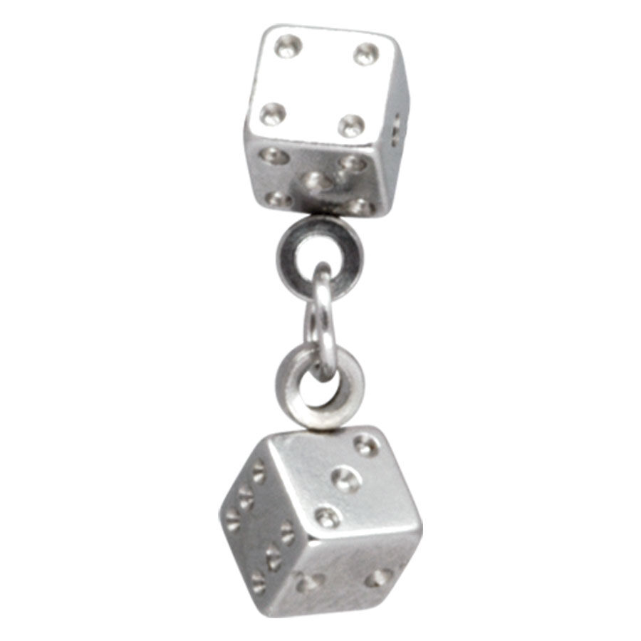 Steel Basicline® Clip-in Dice & Chain