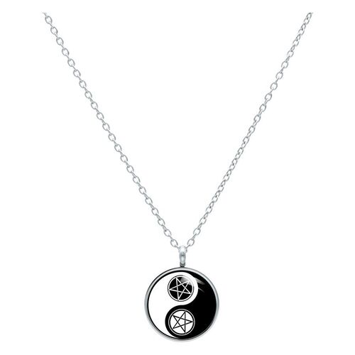 Pentagram Yin Yang Necklace