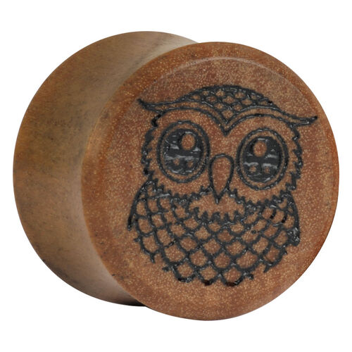 Earganic® - Cute Owl on Olive