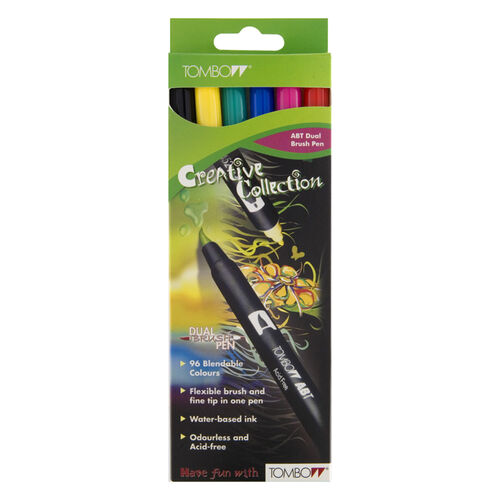 Dual Brush Pen 6er