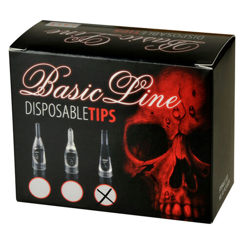 Basic Line - Disposable Clear Short Tip Flat